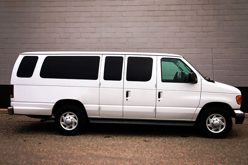 10-passenger limo vans