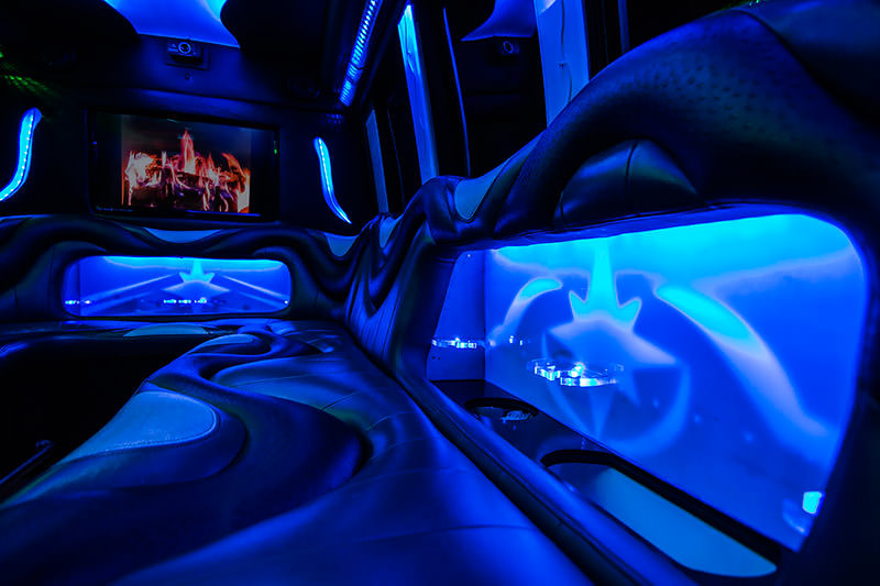 14-passenger party bus