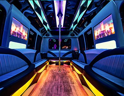 New Orleans party bus rentals