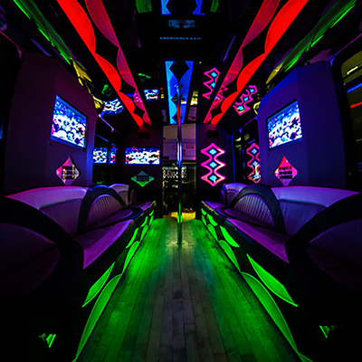 Party bus rental in Nola