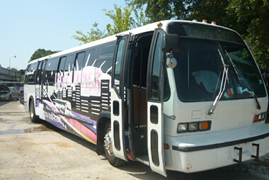 38-passenger limo bus